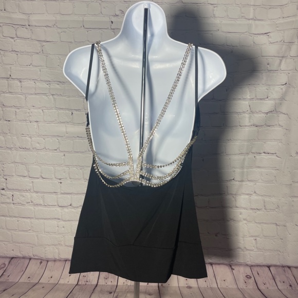 Cache Rhinestone Evening Top - Picture 3 of 5